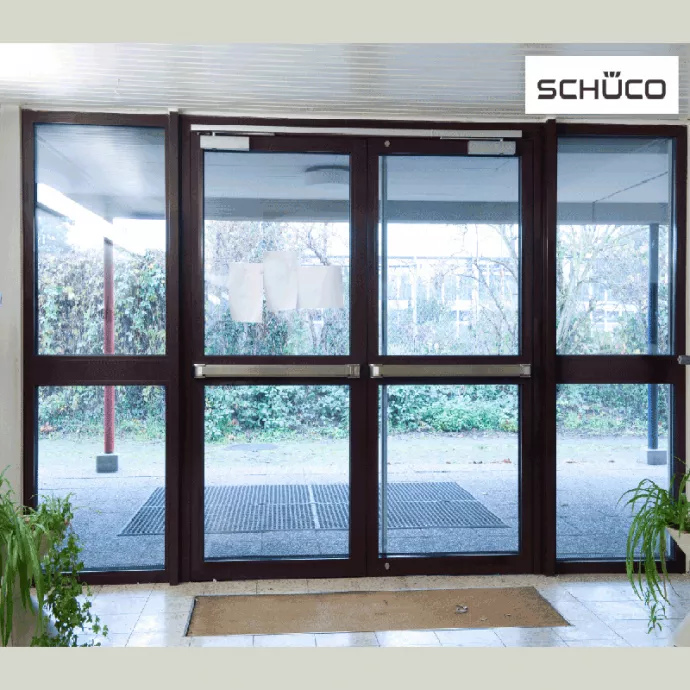 ДС Дверь Schüco ADS 75.SI с ДС Дверь Schüco ADS 75.SI с