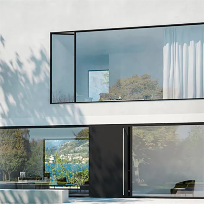 ДС Дверь Schüco ADS 75.SI в ДС Дверь Schüco ADS 75.SI в