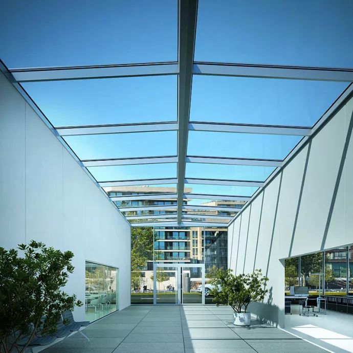 ДС Фасад Schüco FWS 50 а ДС Фасад Schüco FWS 50 а